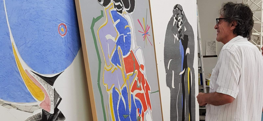 Christian Bonnefoi - La visite, Hommage à Matisse Art contemporain