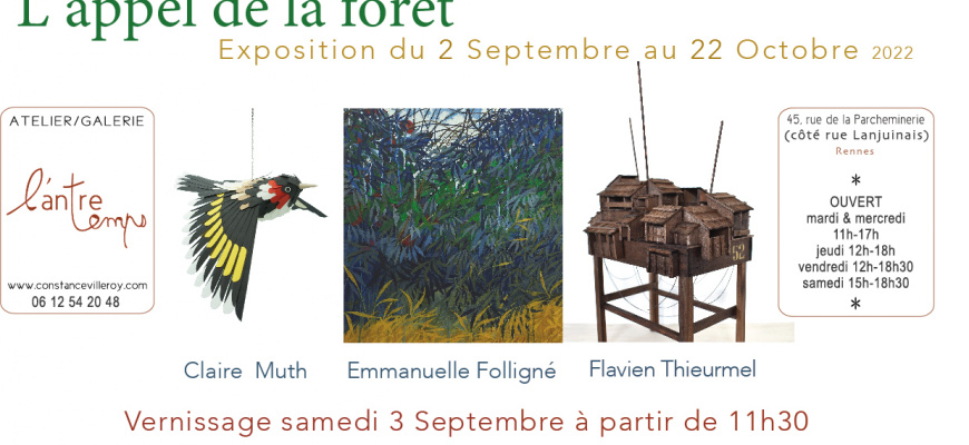 L'appel de la forêt Exposition collective