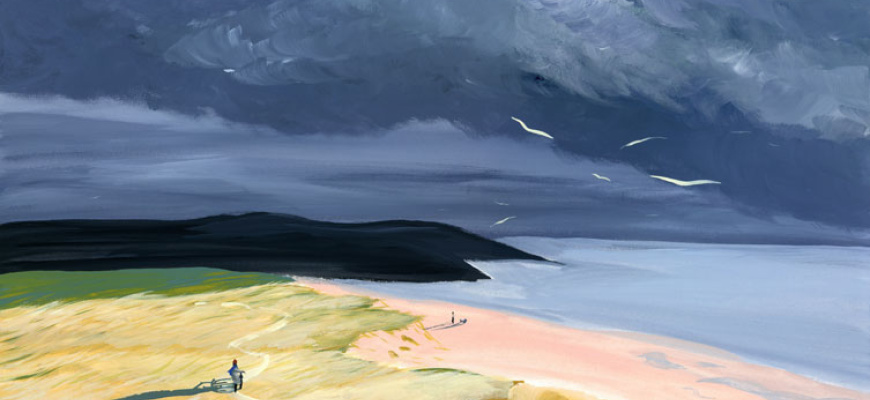 Un weekend en Bretagne Peinture