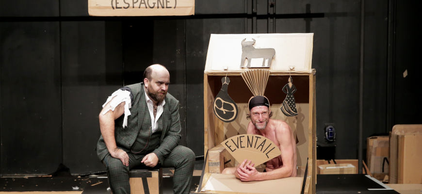 Les gros patinent bien - cabaret en carton Théâtre