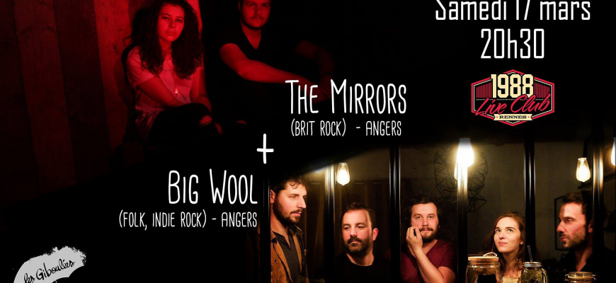 Festival Les Giboulées : The Mirrors + Big Wool  Rock/Pop/Folk