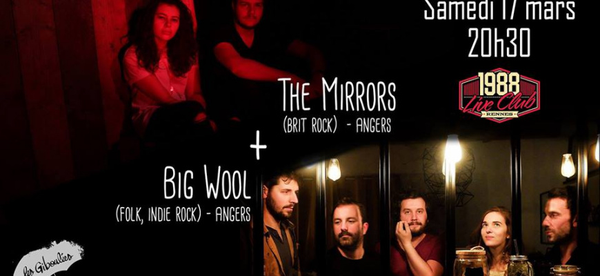 The Mirrors + The Big Wool Clubbing/Soirée