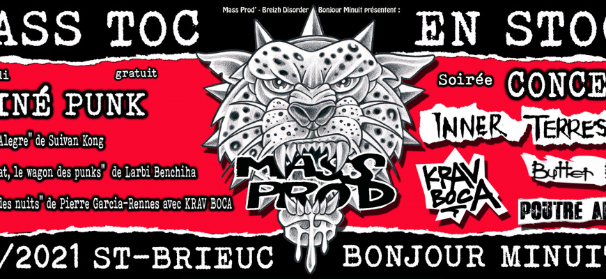 Mass Toc en Stock : ciné-punk &amp; concerts Métal