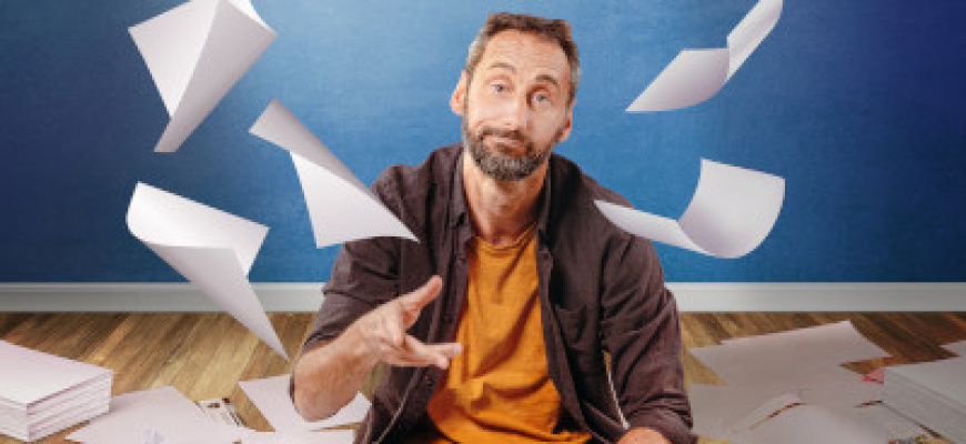 Arnaud Cosson - Le syndrome de la page blanche Humour