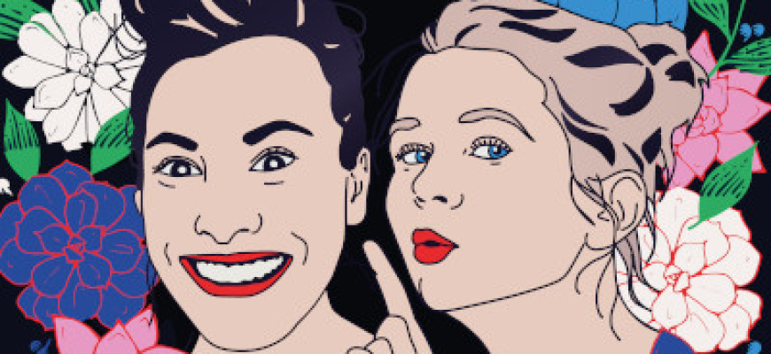 Jeanne et Gabrielle reposent en pestes Humour