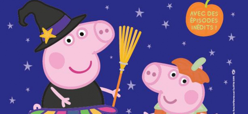 Peppa Pig fête Halloween Animation