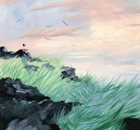 Image Un weekend en Bretagne Peinture