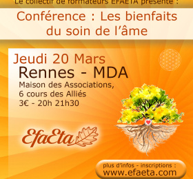 Image Les bienfaits des soins de l’âme Conférence/Débat