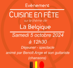 Image Repas-spectacle Cuisine en fête - La Belgique 