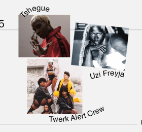 Tshegue + Uzi Freyja + Twerk Alert Crew