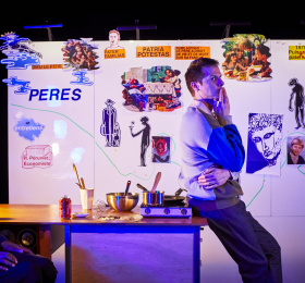 Image Pères - Élise Chatauret & Thomas Pondevie Théâtre