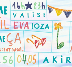 Image COMME ÇA : Eva Loza + Valise + Akira + Comme Ça et stand Utopia 56 Electro