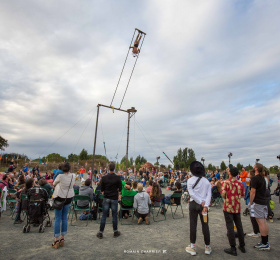 Image Samedynamite - La Balançoire géante / La Volte Cirque Cirque